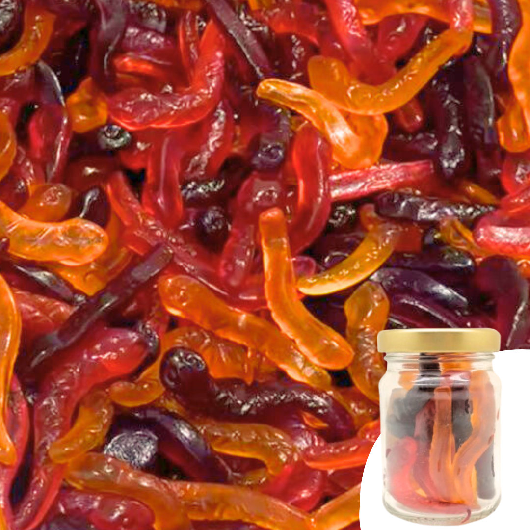 Fruity Gummy Snakes 100G