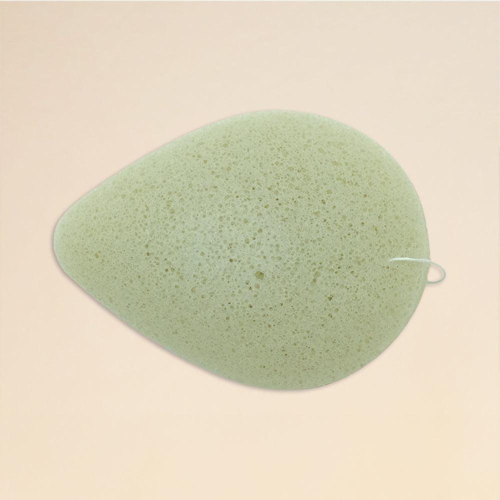 Konjac French Green Clay Facial Sponge Beauty And Bath