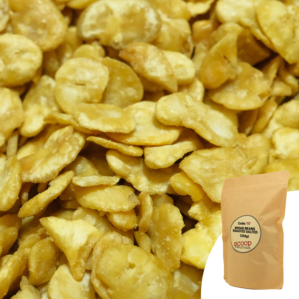 Roasted Salted Broad Beans Pouch 350G Snacks