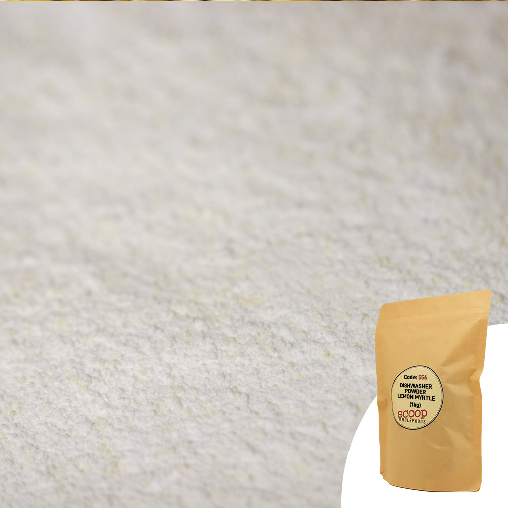 Lemon Myrtle Dishwasher Powder Pouch 1Kg Kitchen And Dining