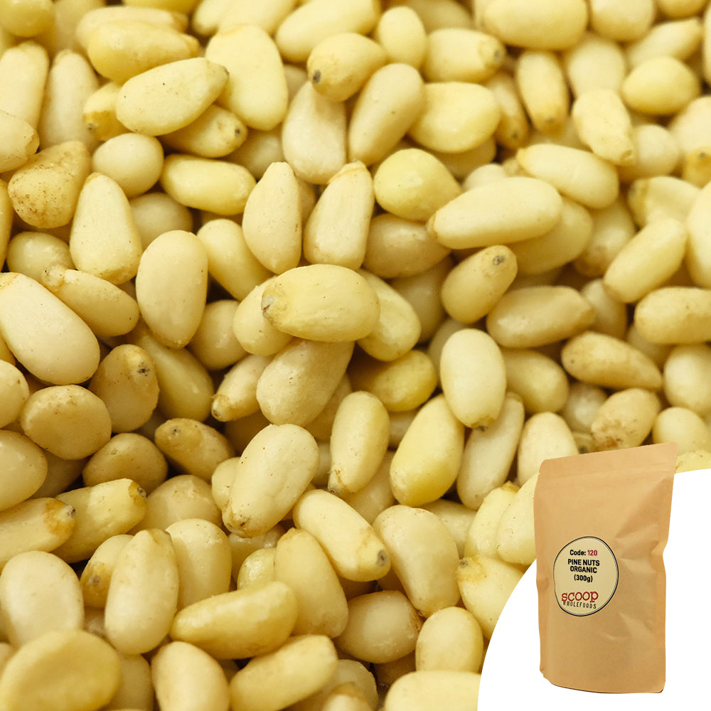 Organic Pine Nuts Pouch 300G