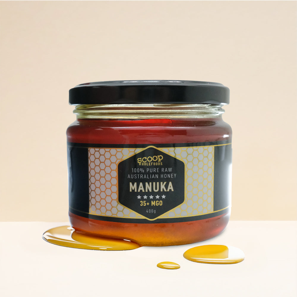 3 SCOOP | 3スクープ| きちスクープ Australian Manuka Honey 35+ MGO 400G – Scoop Wholefoods Singapore