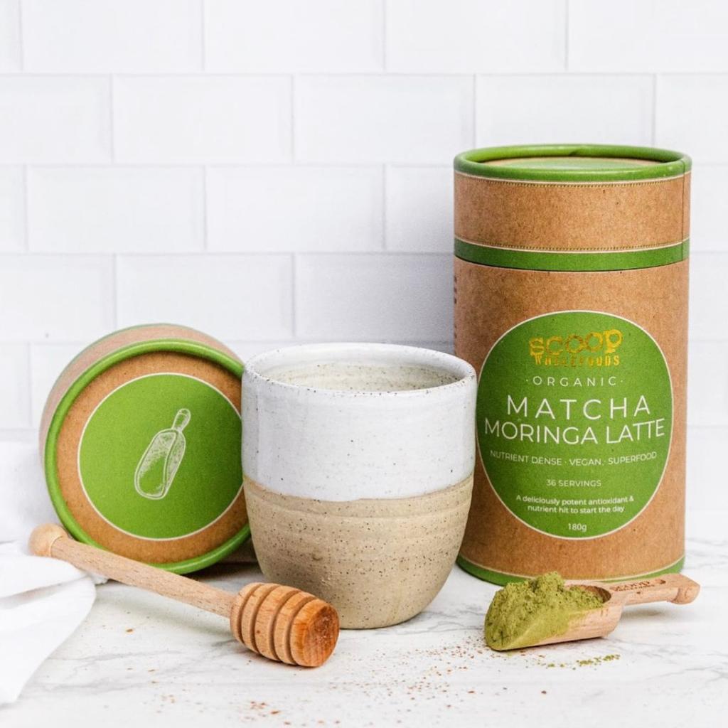 Organic Matcha Moringa Latte 180G Superfood