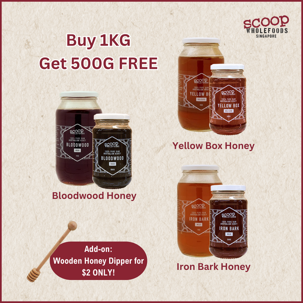 Buy Any 1KG Honey Get One 500G Honey Free