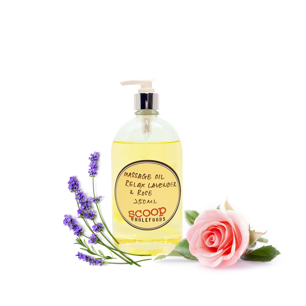 Relax Lavender & Rose Massage Oil