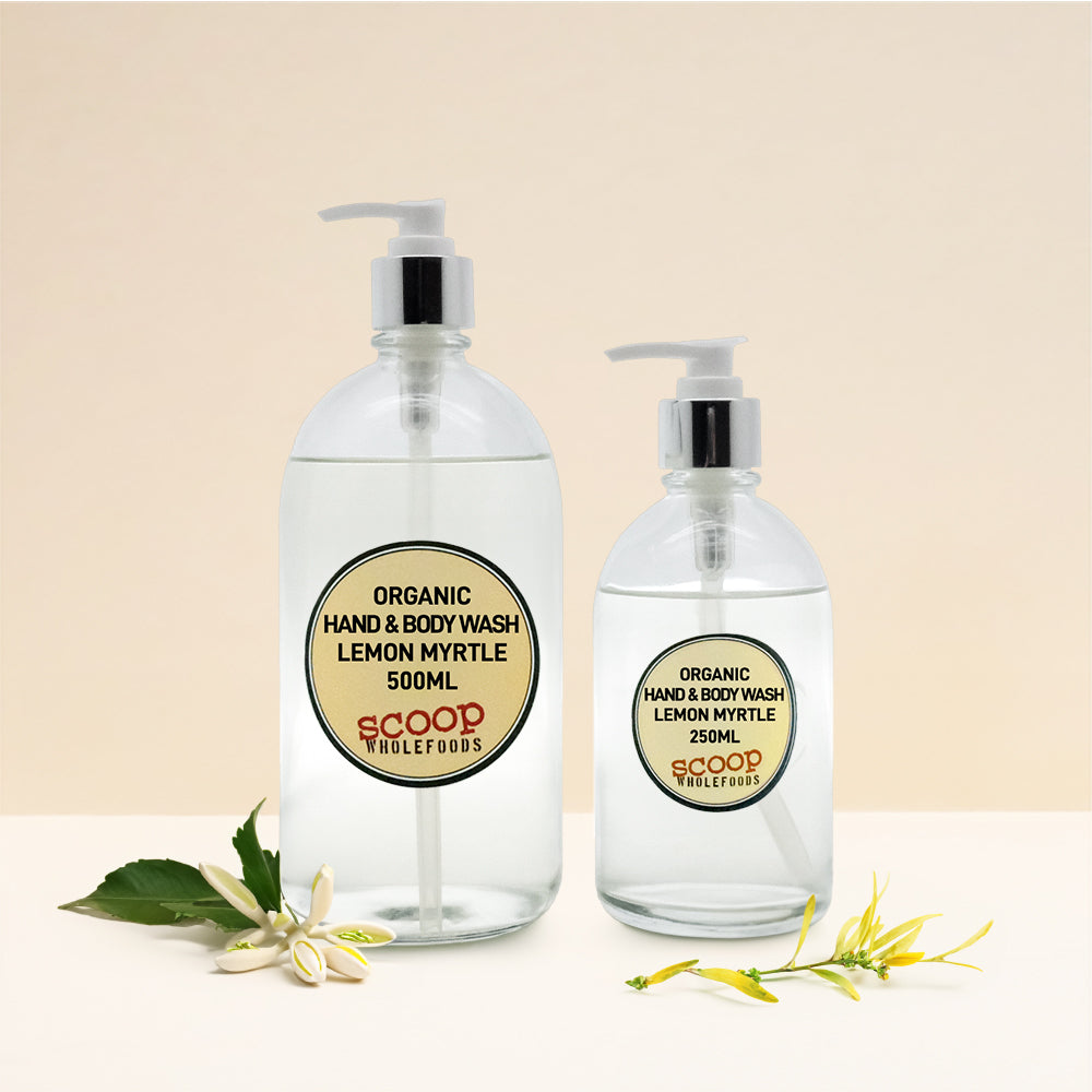 Organic Lemon Myrtle Hand & Body Wash Beauty And Bath