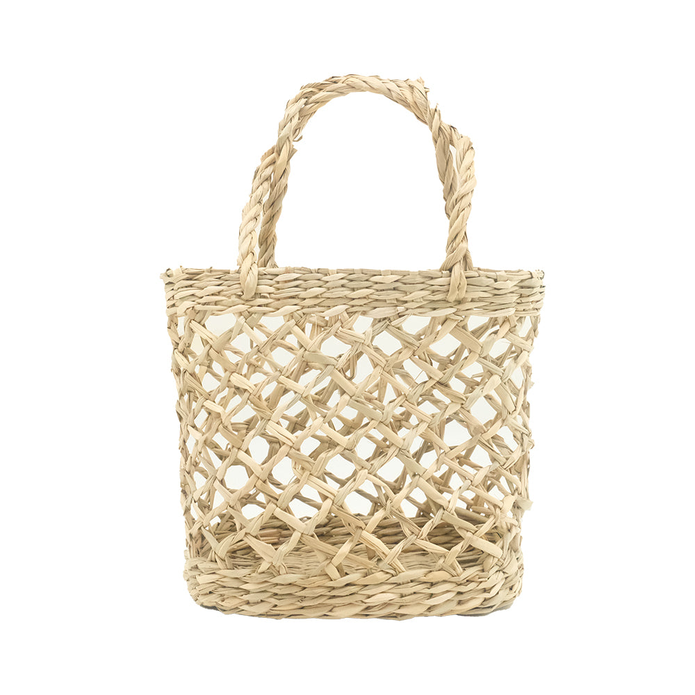 Mini Basket Nat Sea Grass Drinks And Juices