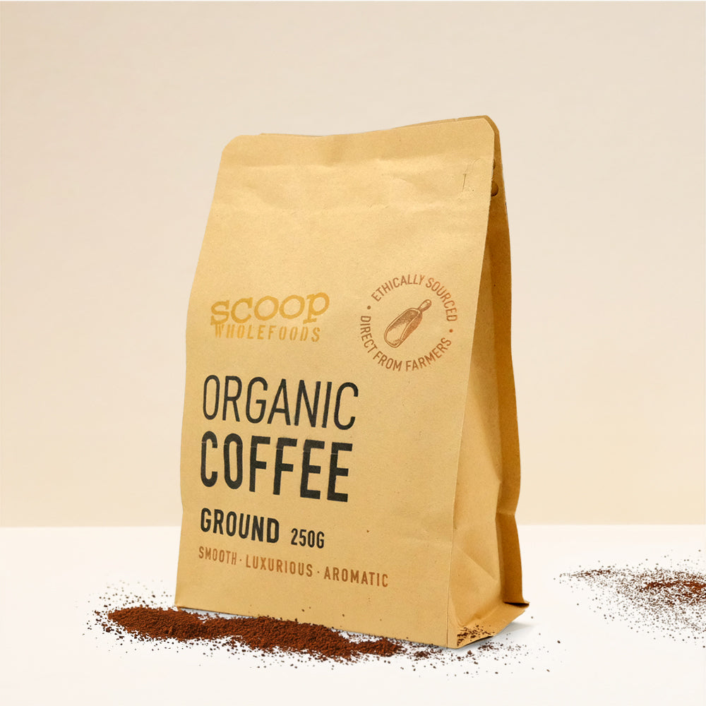 Scoop Coffee Ground 250G Organic