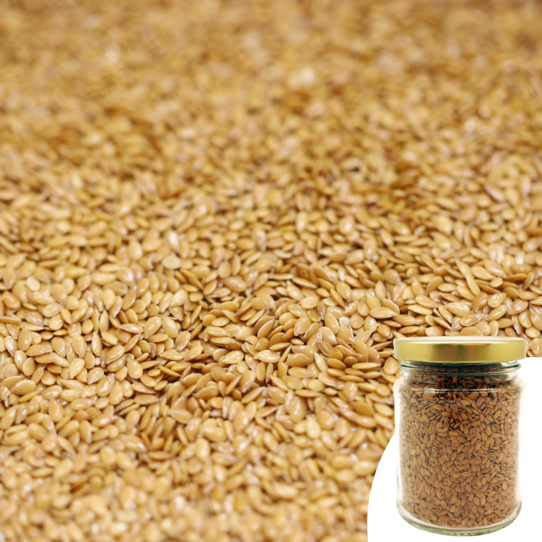 Organic Golden Flaxseeds 162G Nuts And Seeds