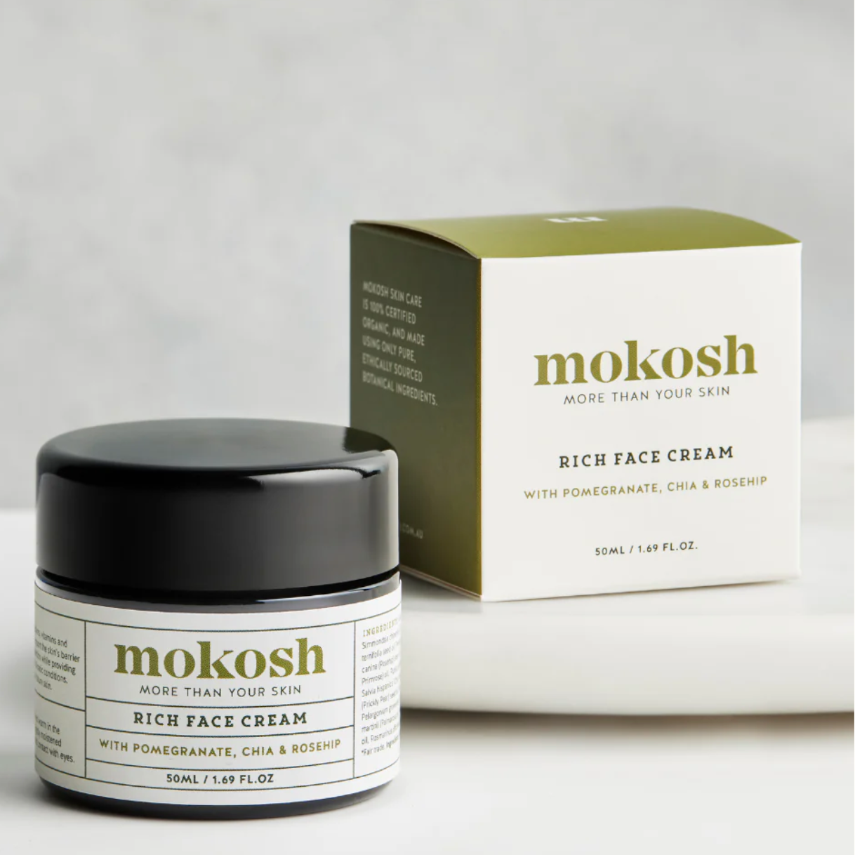 Rich Face Cream 50Ml Beauty And Bath