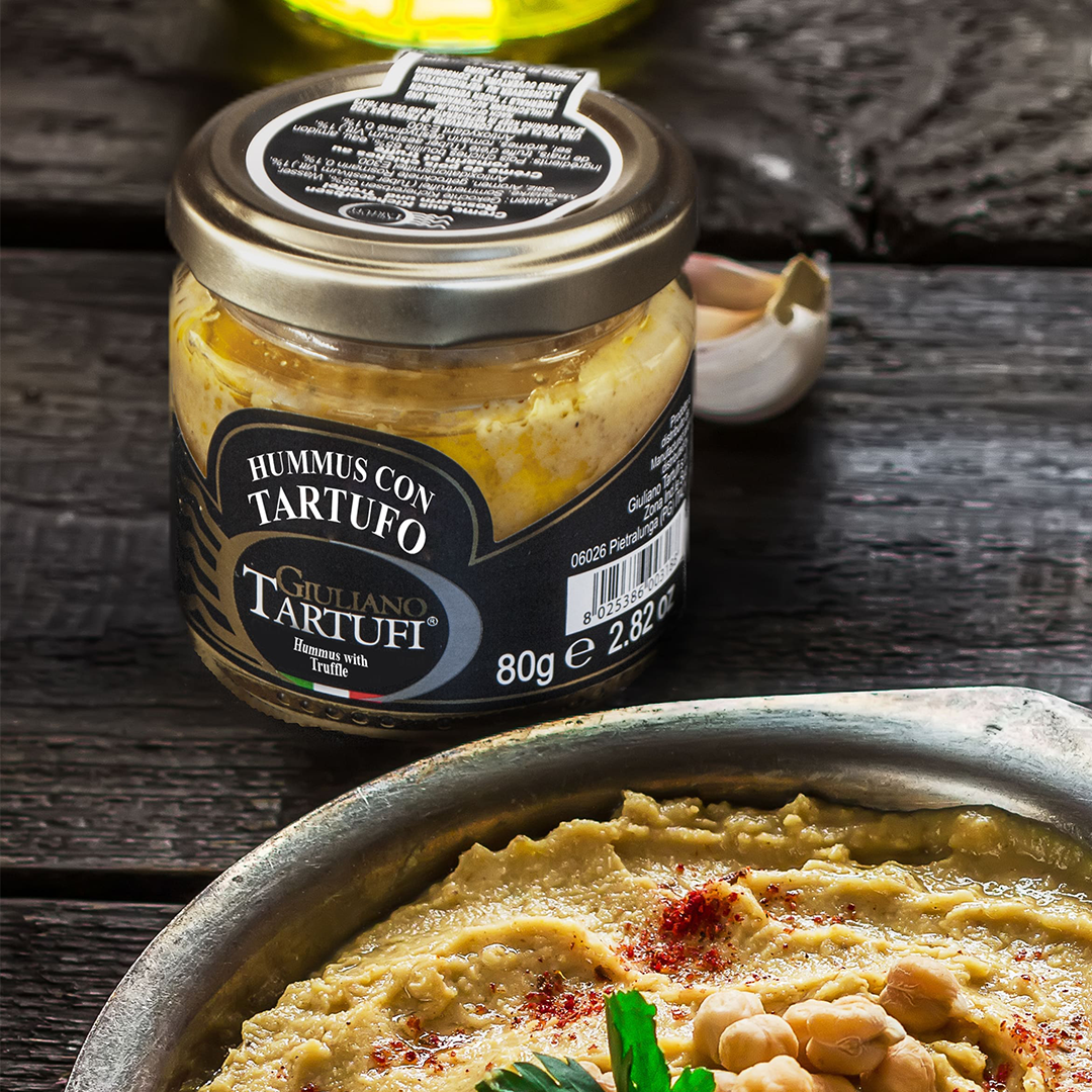 Giuliano Tartufi Hummus with Summer Truffle 80G Sauce And Paste