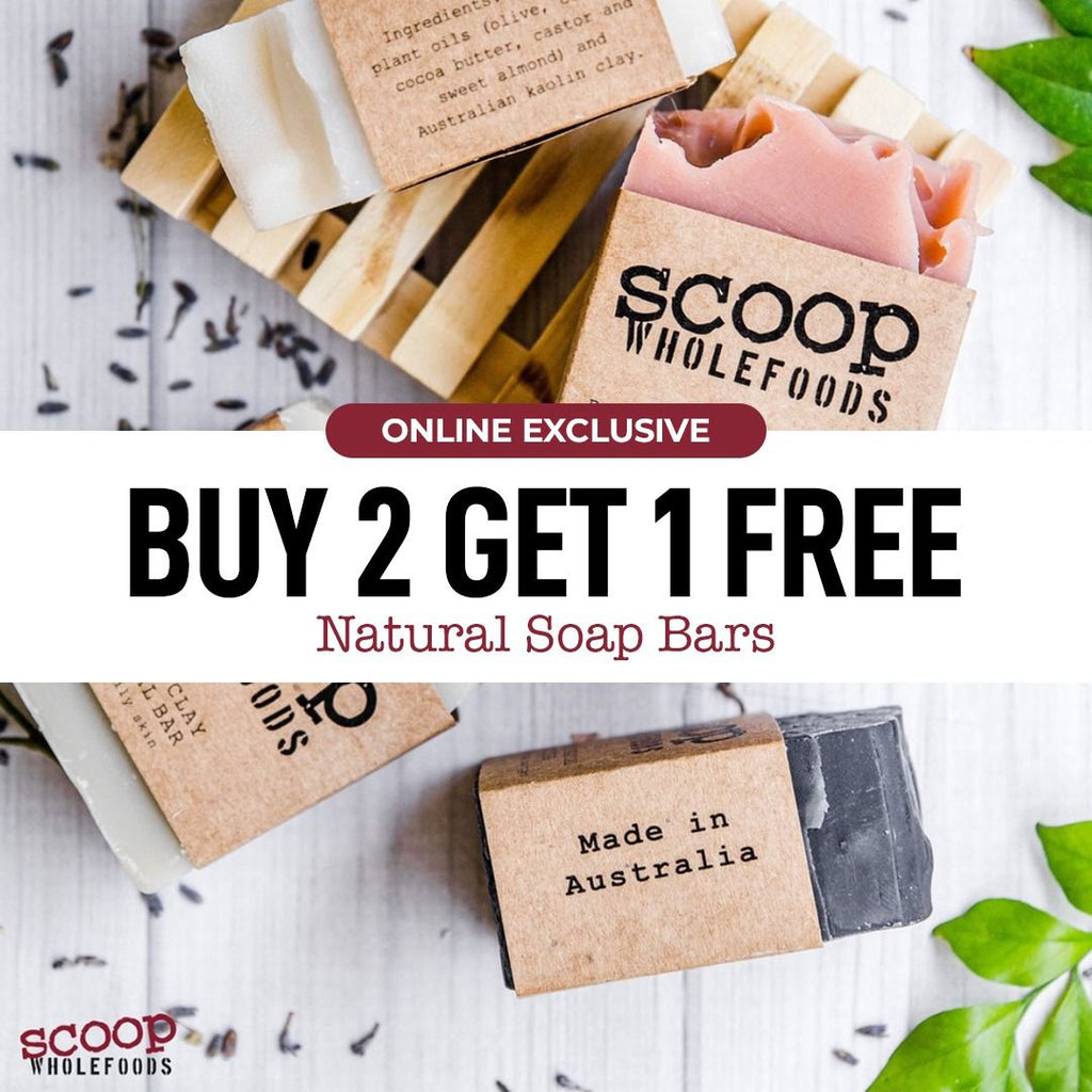 Buy 2 Get 1 Free Natural Soap Bars