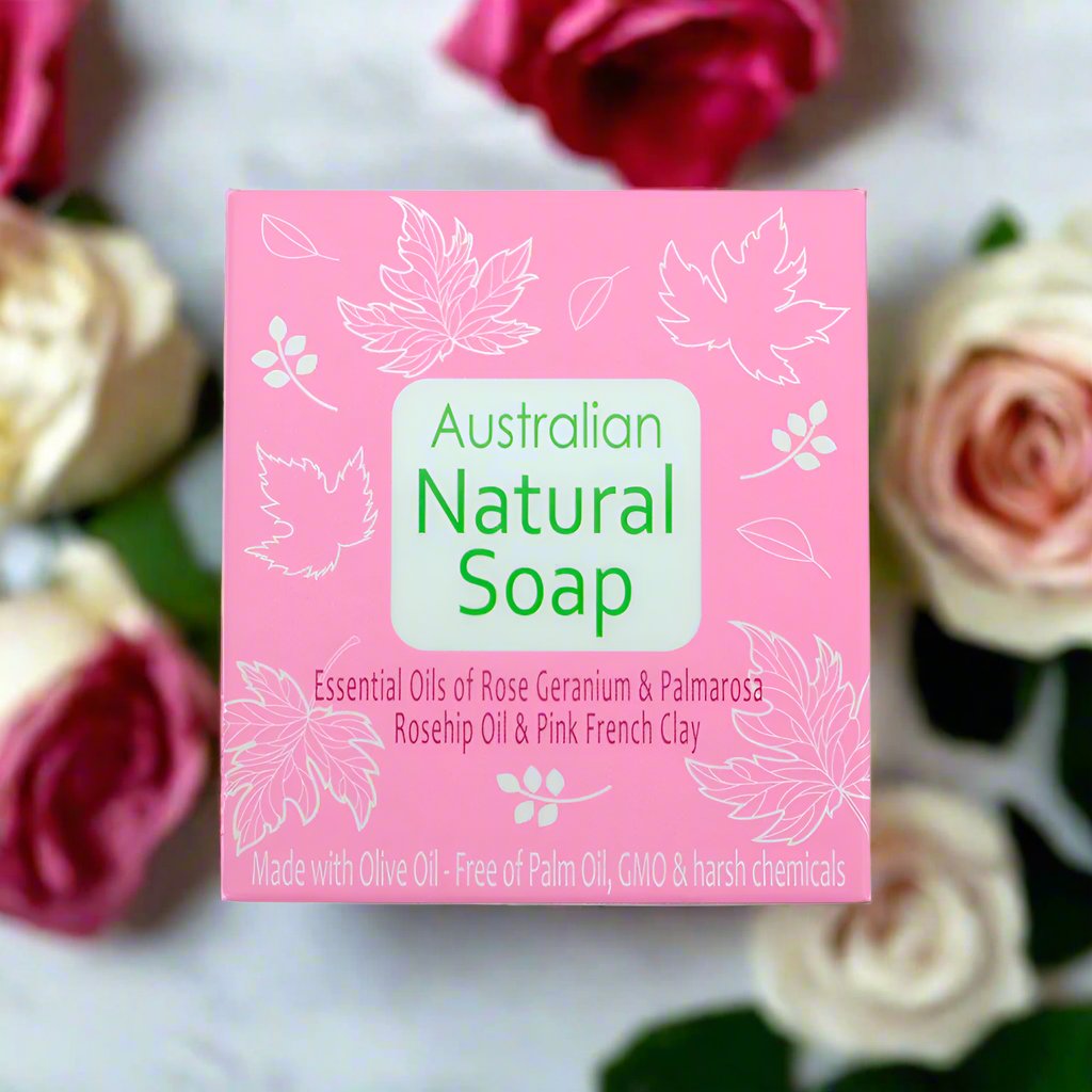 Australian Natural Soap 120G - Pink Box Beauty And Bath