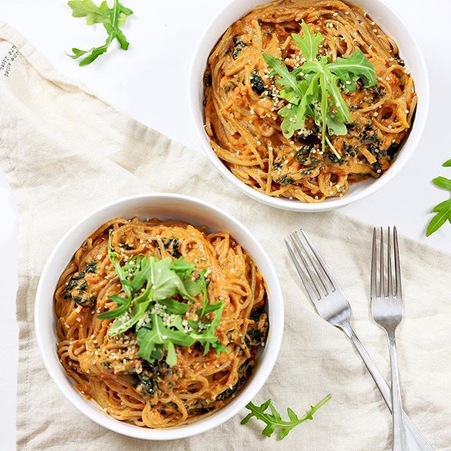 Creamy Tomato Spaghetti