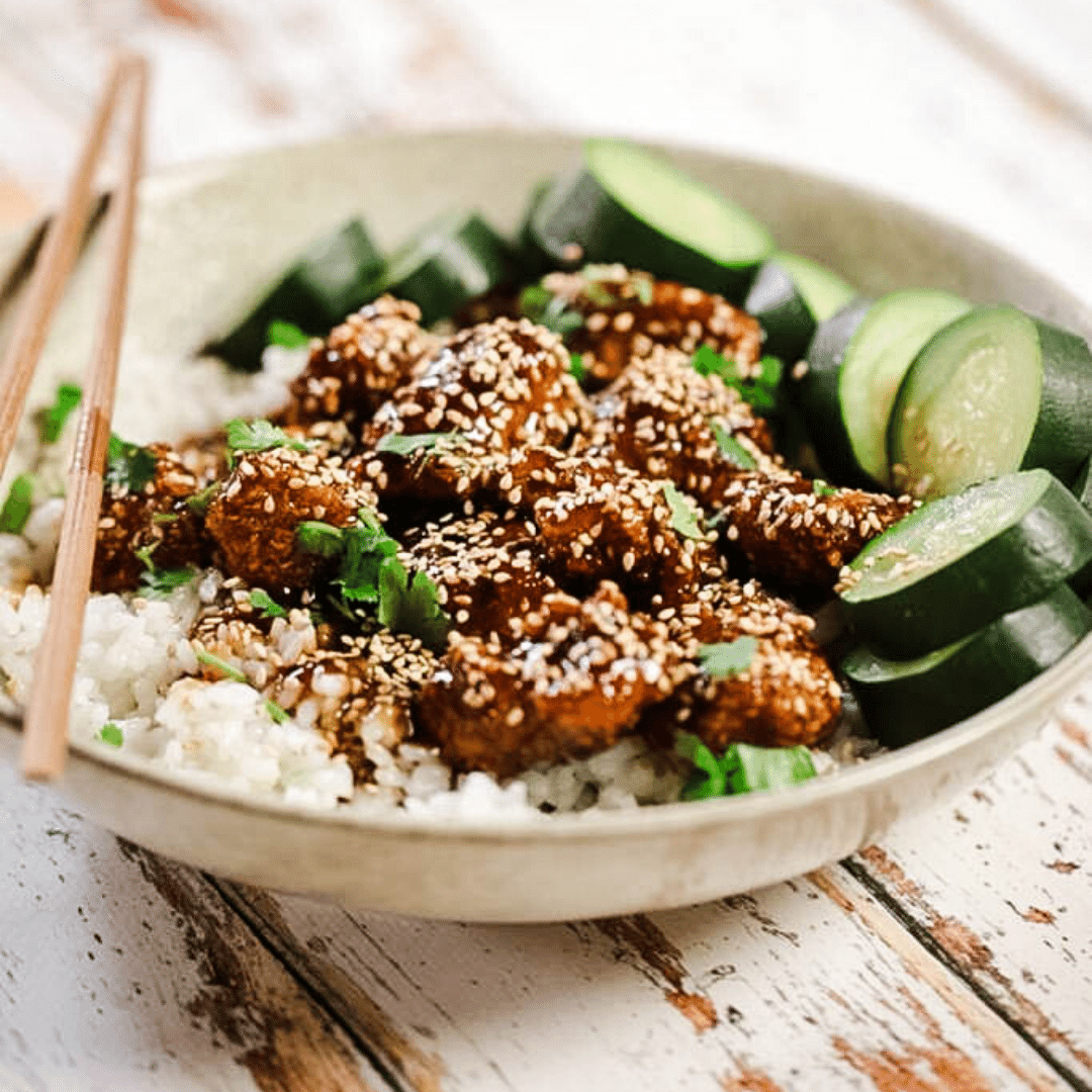 Asian Sesame Lupin Chicken