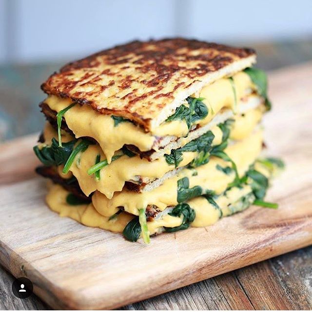 Cauliflower Grilled Cheese Sandwich