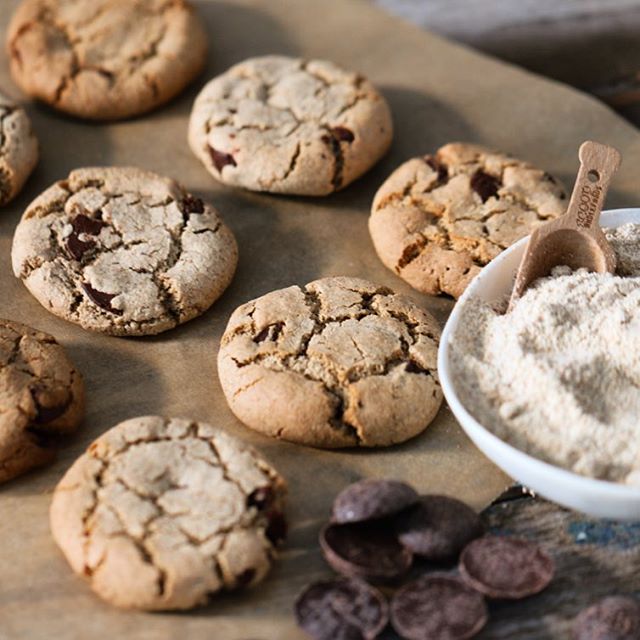 Choc Chip Tigernut Cookies
