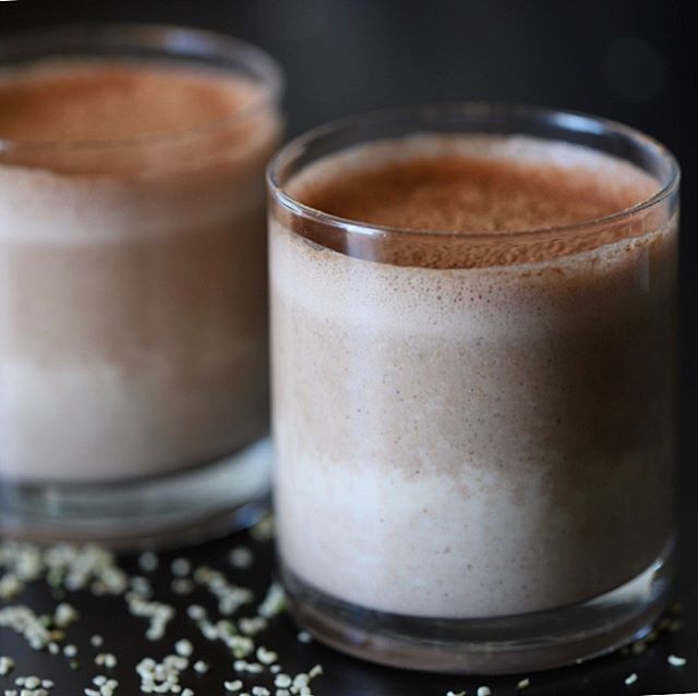 Cashew Milk with Cacao and Almond Butter