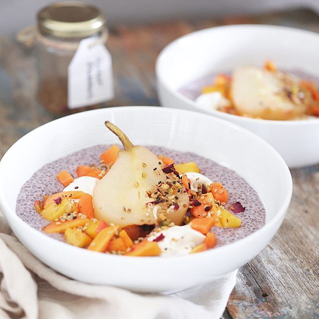 Maqui Berry Chia Pudding