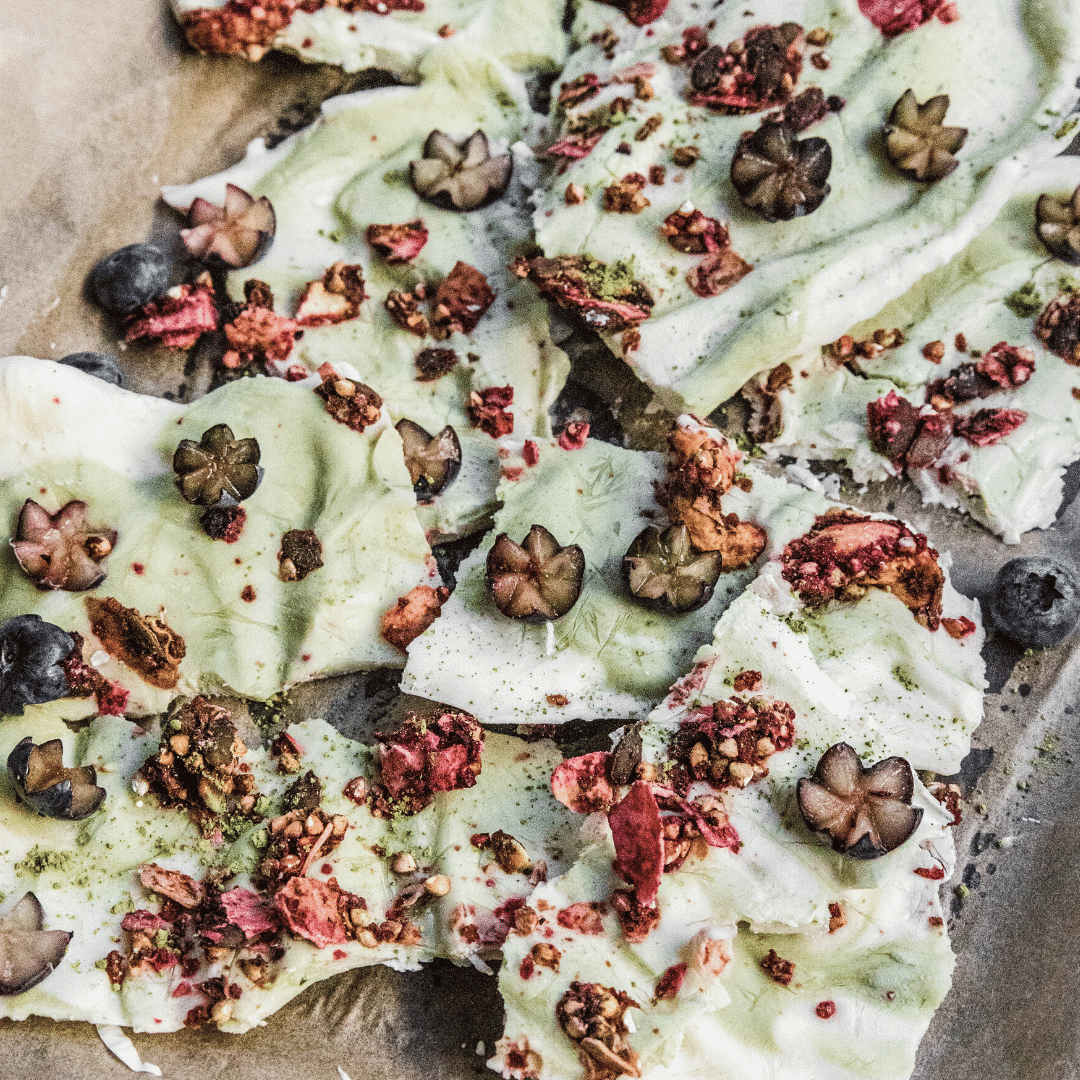 Matcha Yoghurt Bark