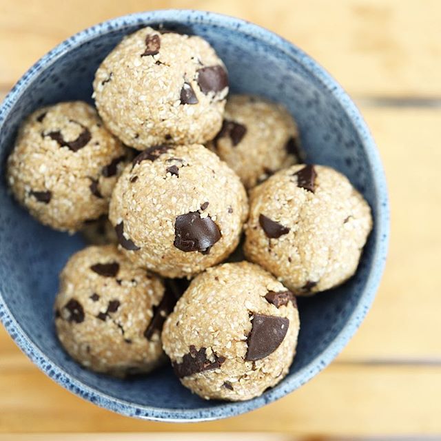 Nut Free Cookie Dough Balls