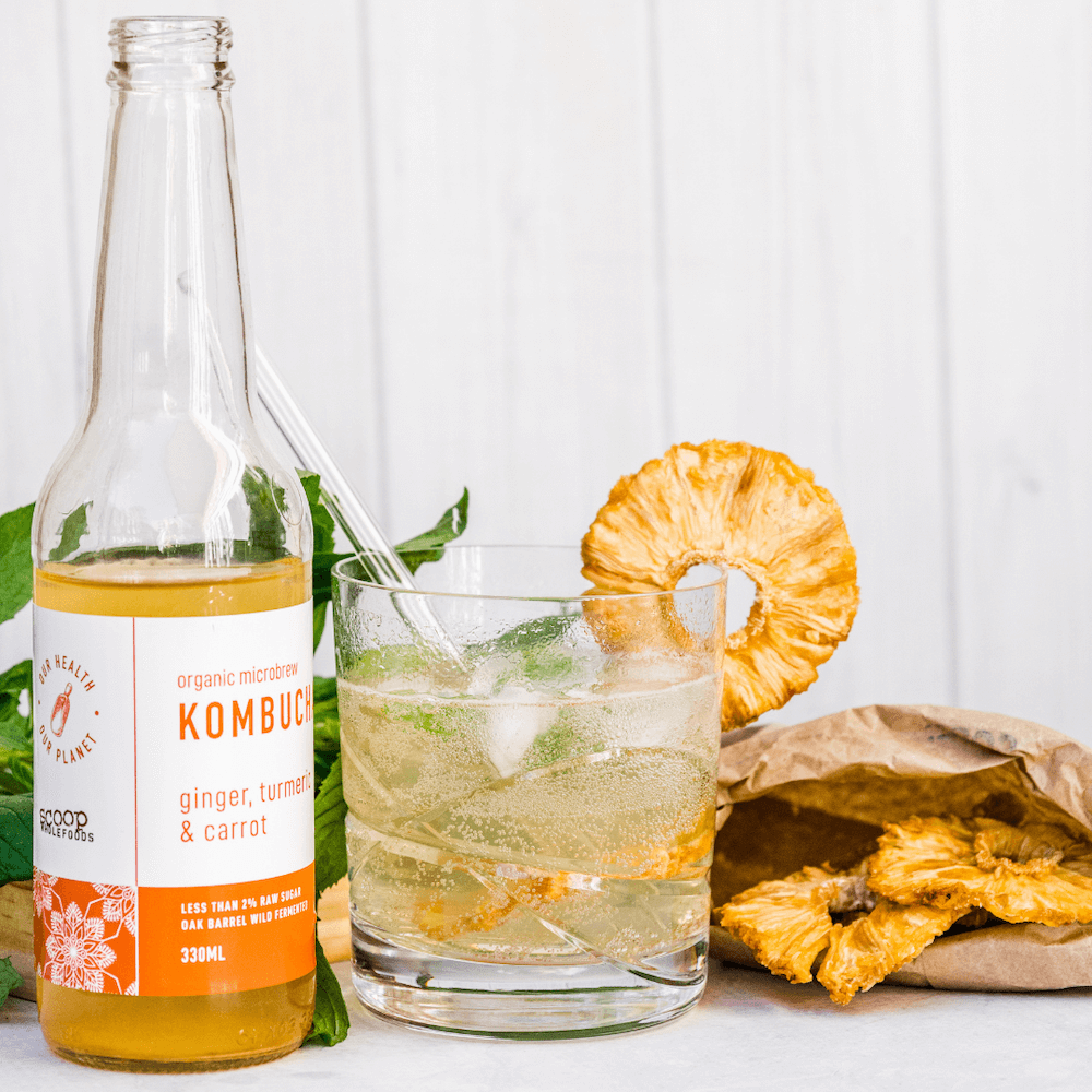 Pineapple Kombucha Spritz
