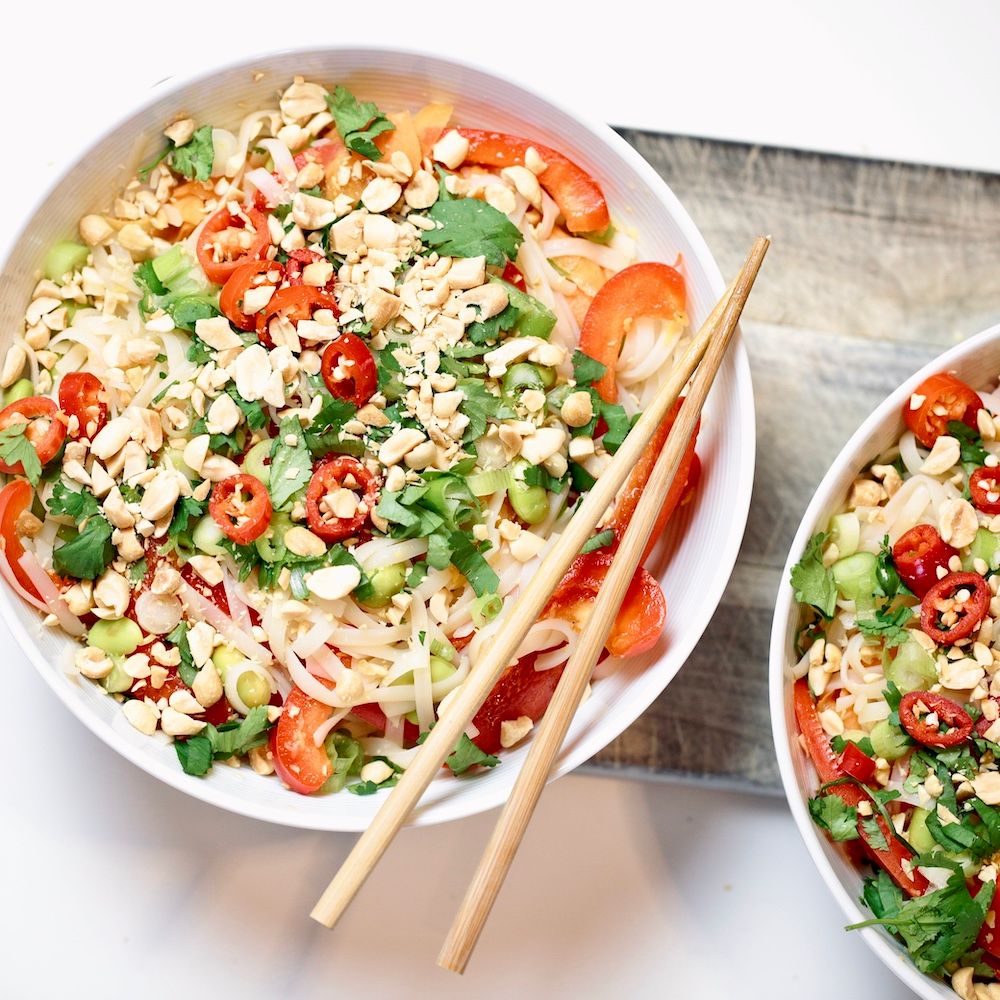 Quick Vegan Pad Thai