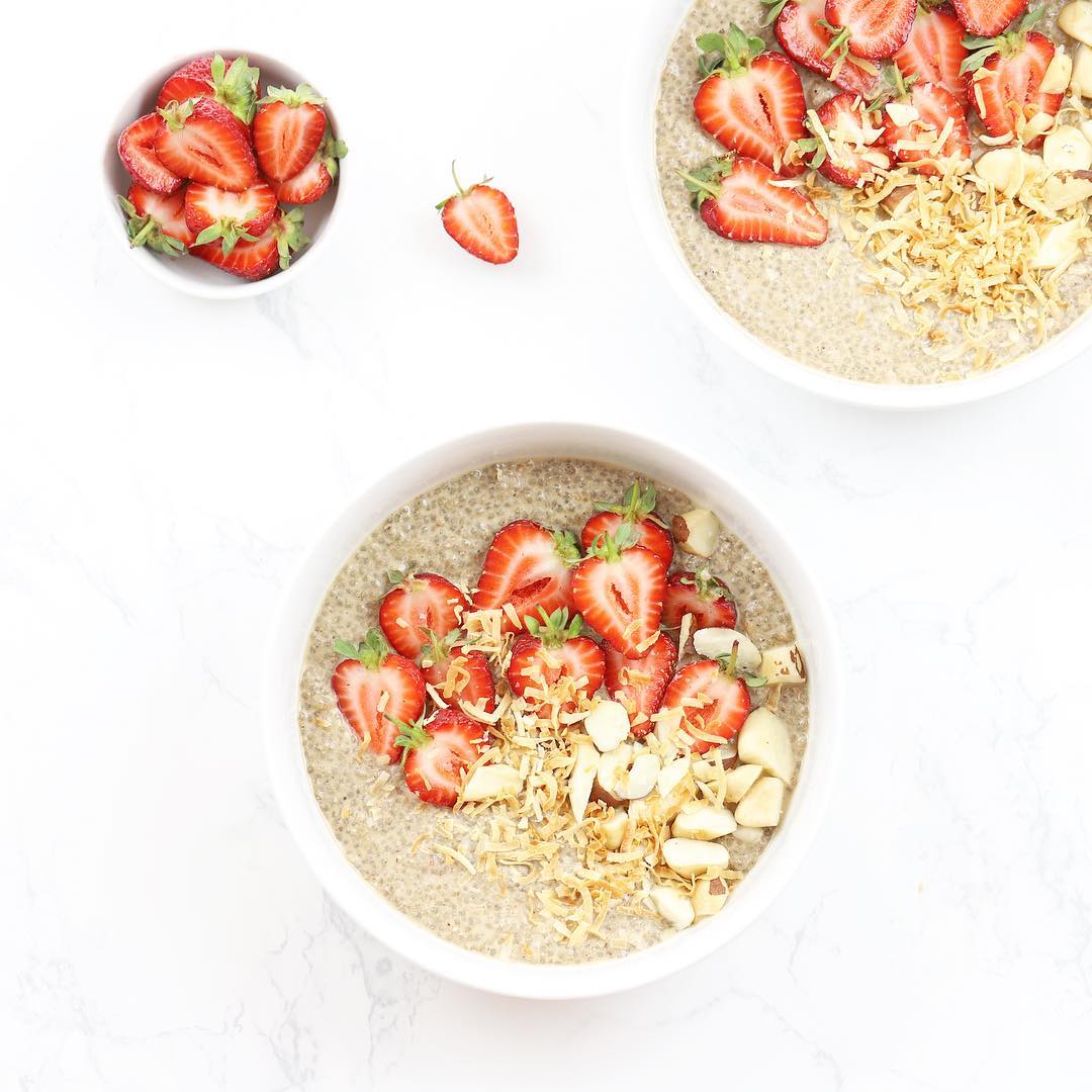 Reishi & Coconut Chia Pudding