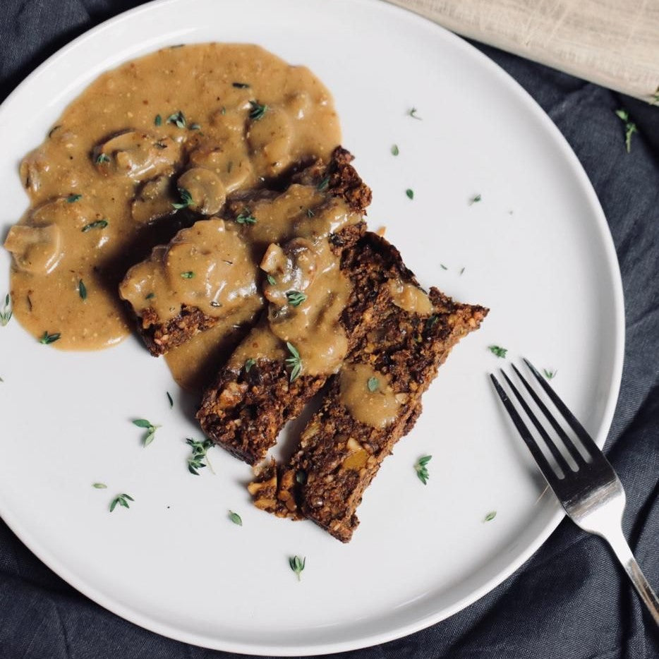 Vegan Christmas Nut Loaf
