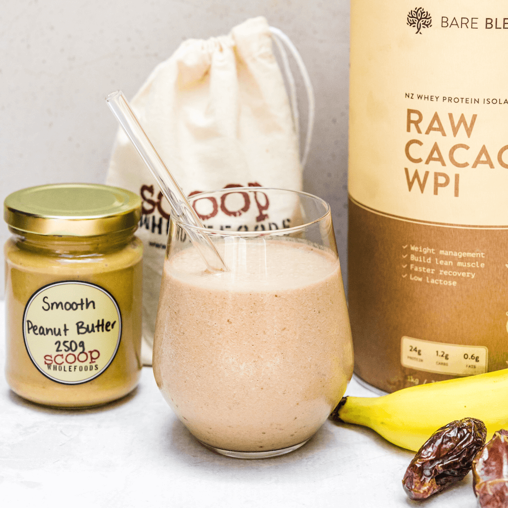 Peanut, Date & Cacao Protein Smoothie