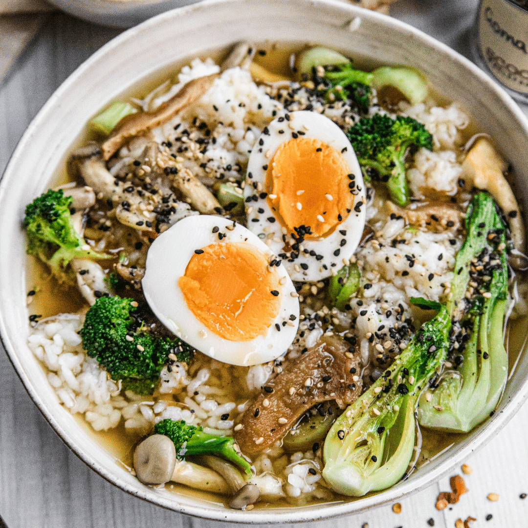Simple Bone Broth Congee