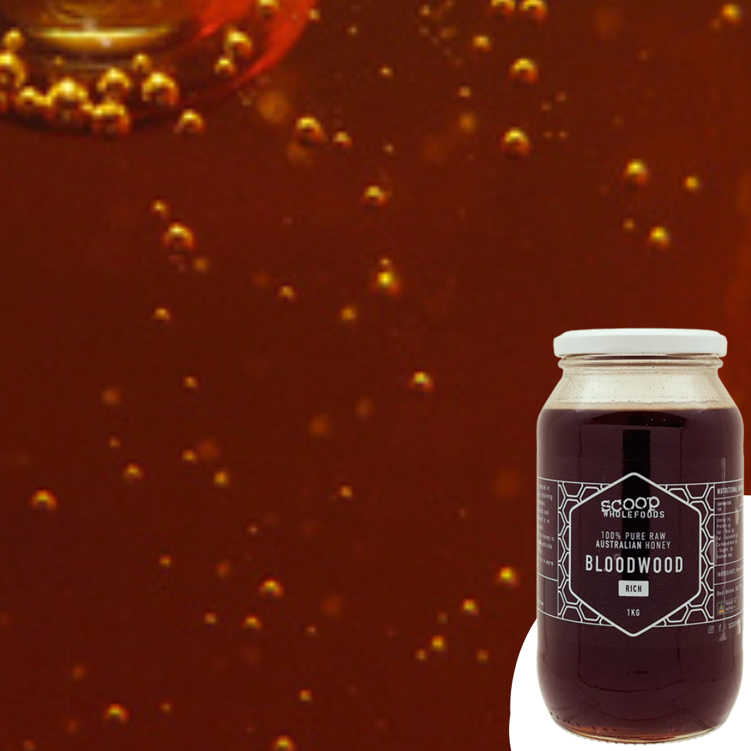 Scoop Honey Blood Wood Honey