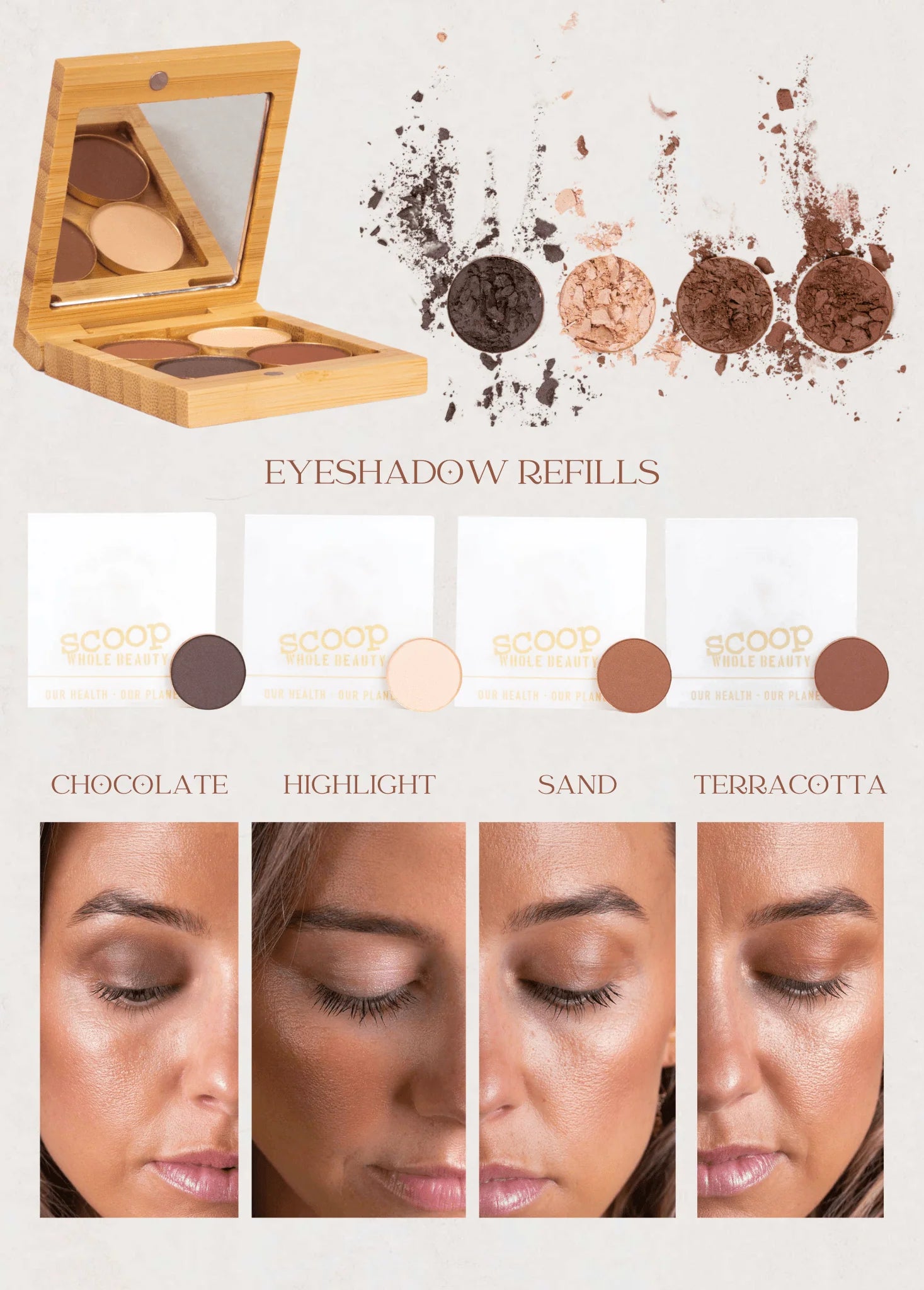Desert Rose Refillable Eyeshadow Palette