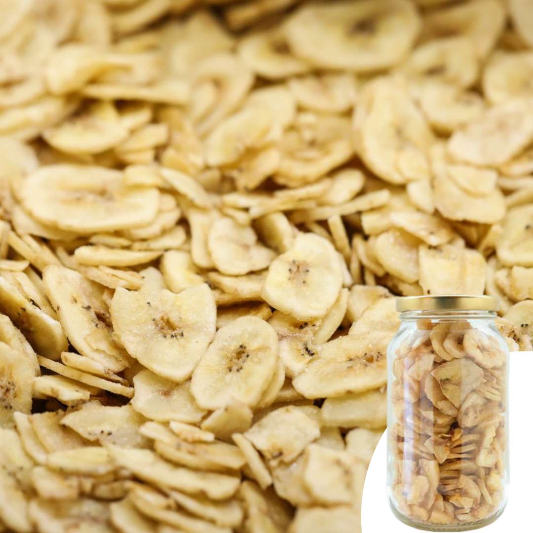 Organic Banana Chips 180G Snacks