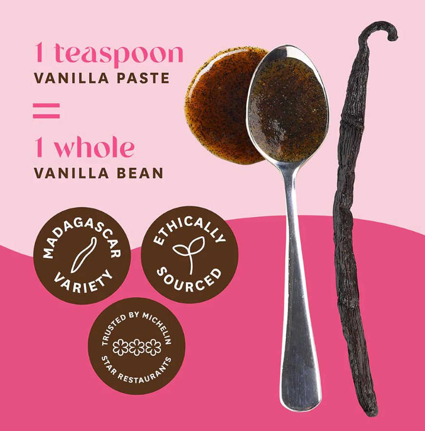 Heilala Vanilla Bean Paste 65G Baking Needs