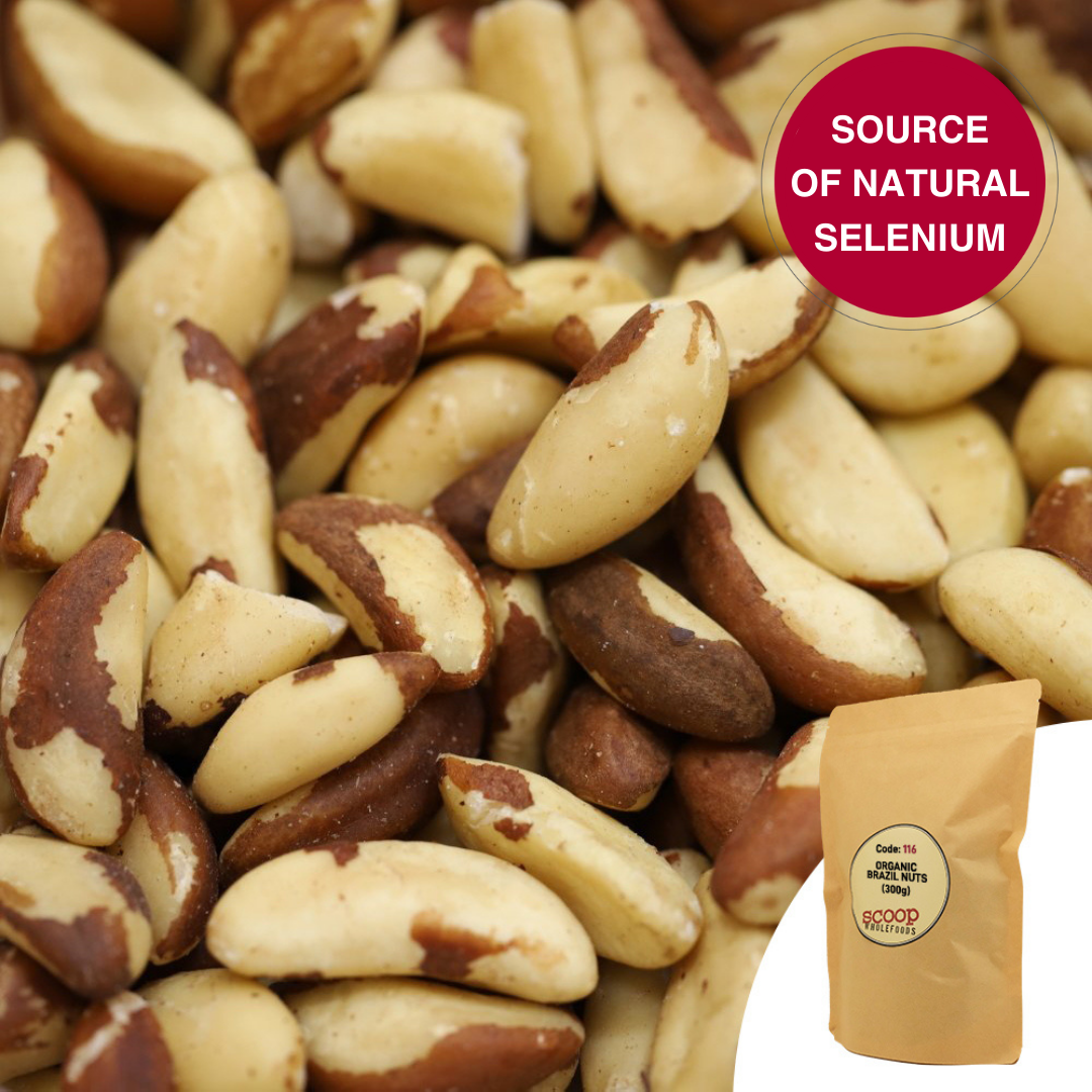 Organic Brazil Nuts Pouch 300G Snacks