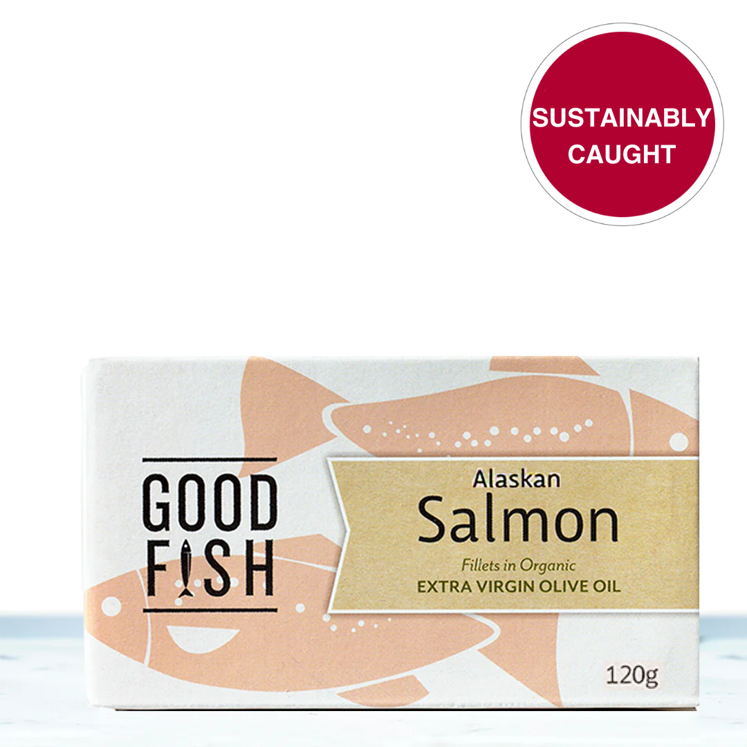 Salmon In Extra Virgin Org Olive Oil Can Canned Food