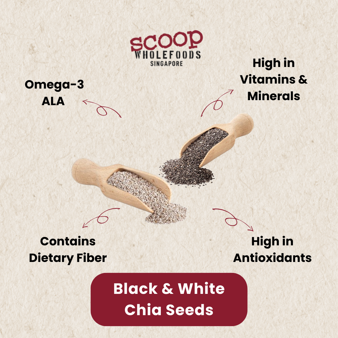 White Chia Seeds 330G Nuts And Seeds