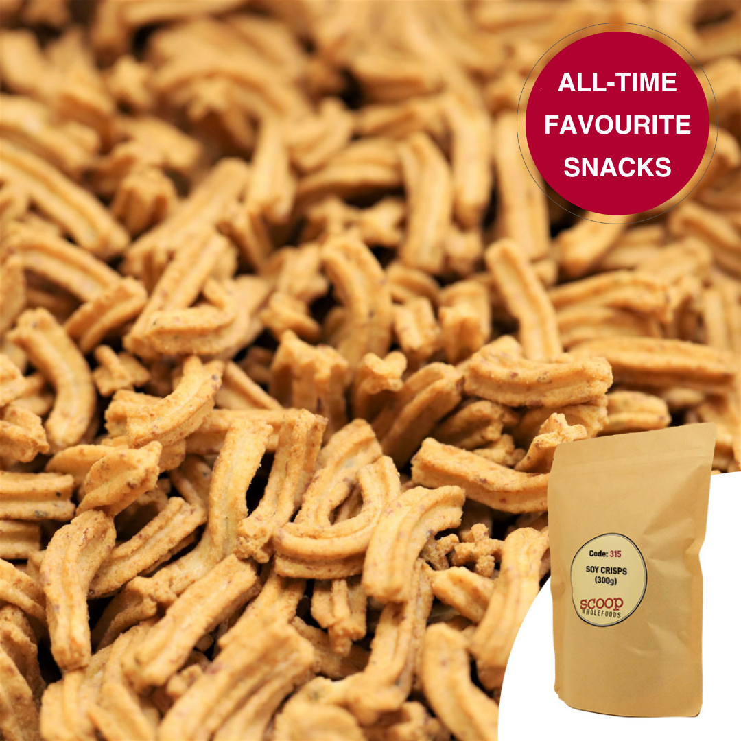 Soy Crisps Pouch 300G Snacks