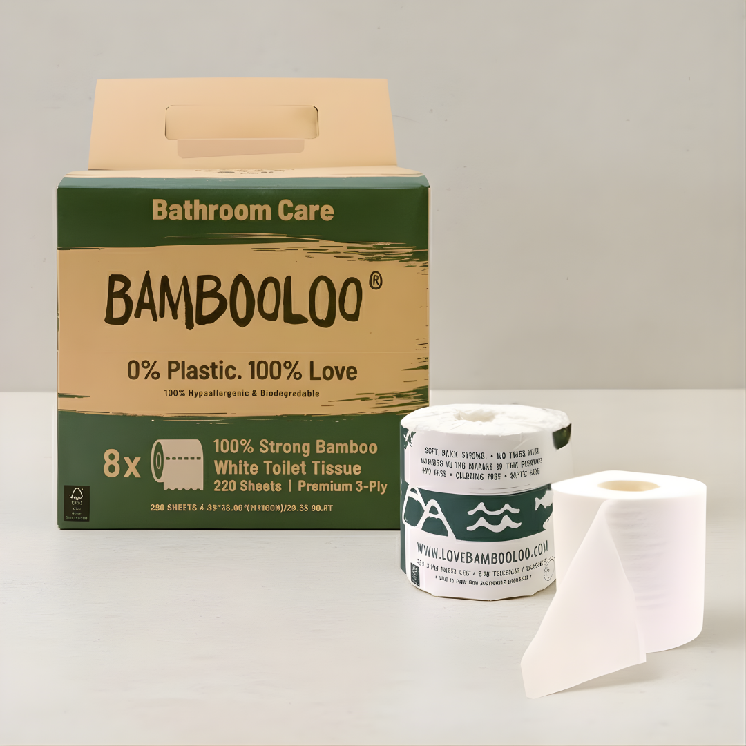 Bambooloo 3 Ply Toilet Roll GrabBag