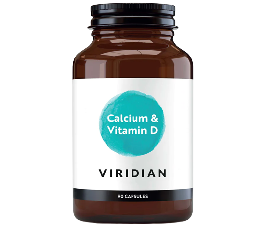 Viridian Calcium and Vitamin D Veg Caps