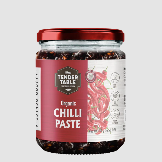 The Tender Table Organic Chilli Paste Lime 130G Sauce And Paste