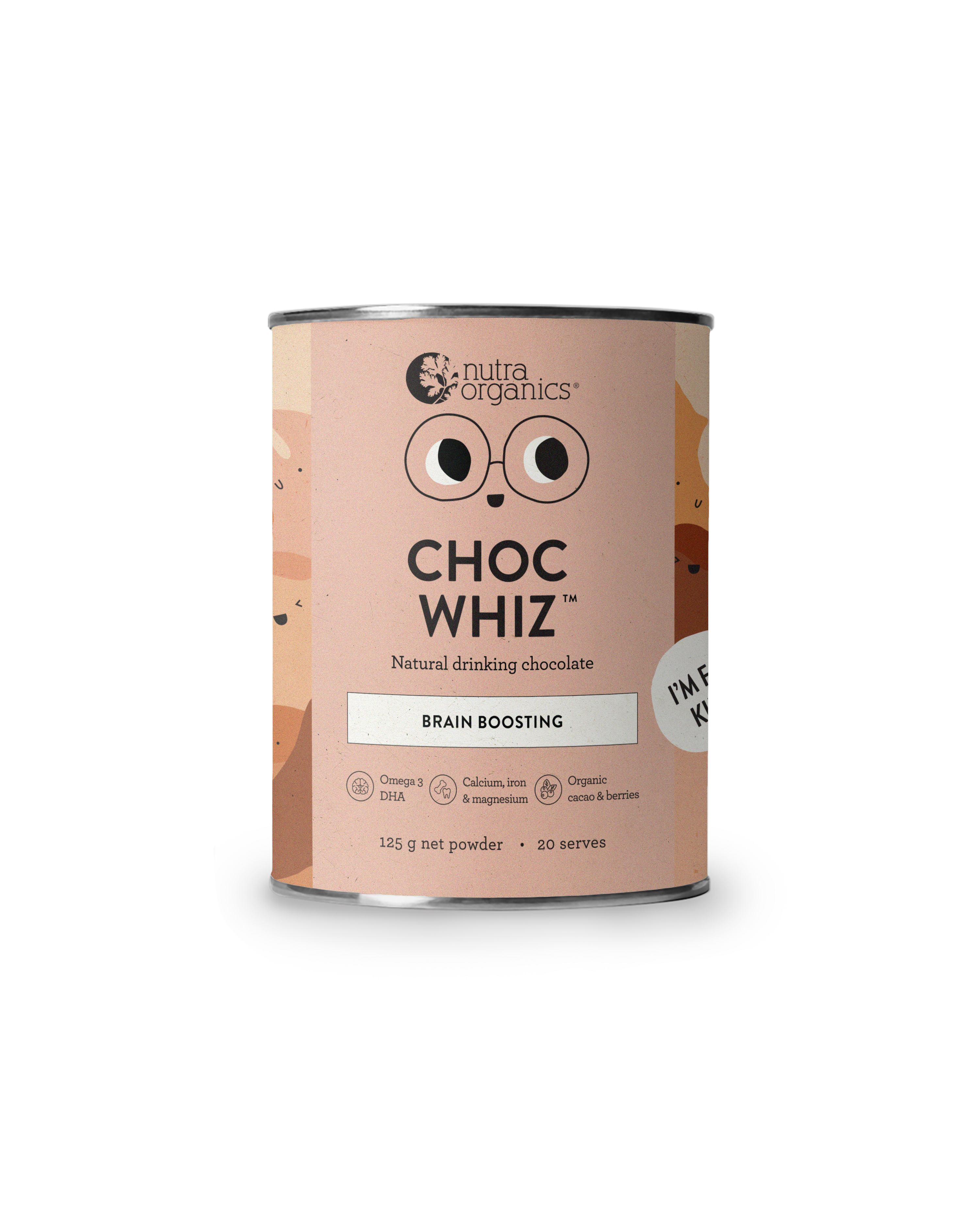 Choc Whiz 125G Superfood