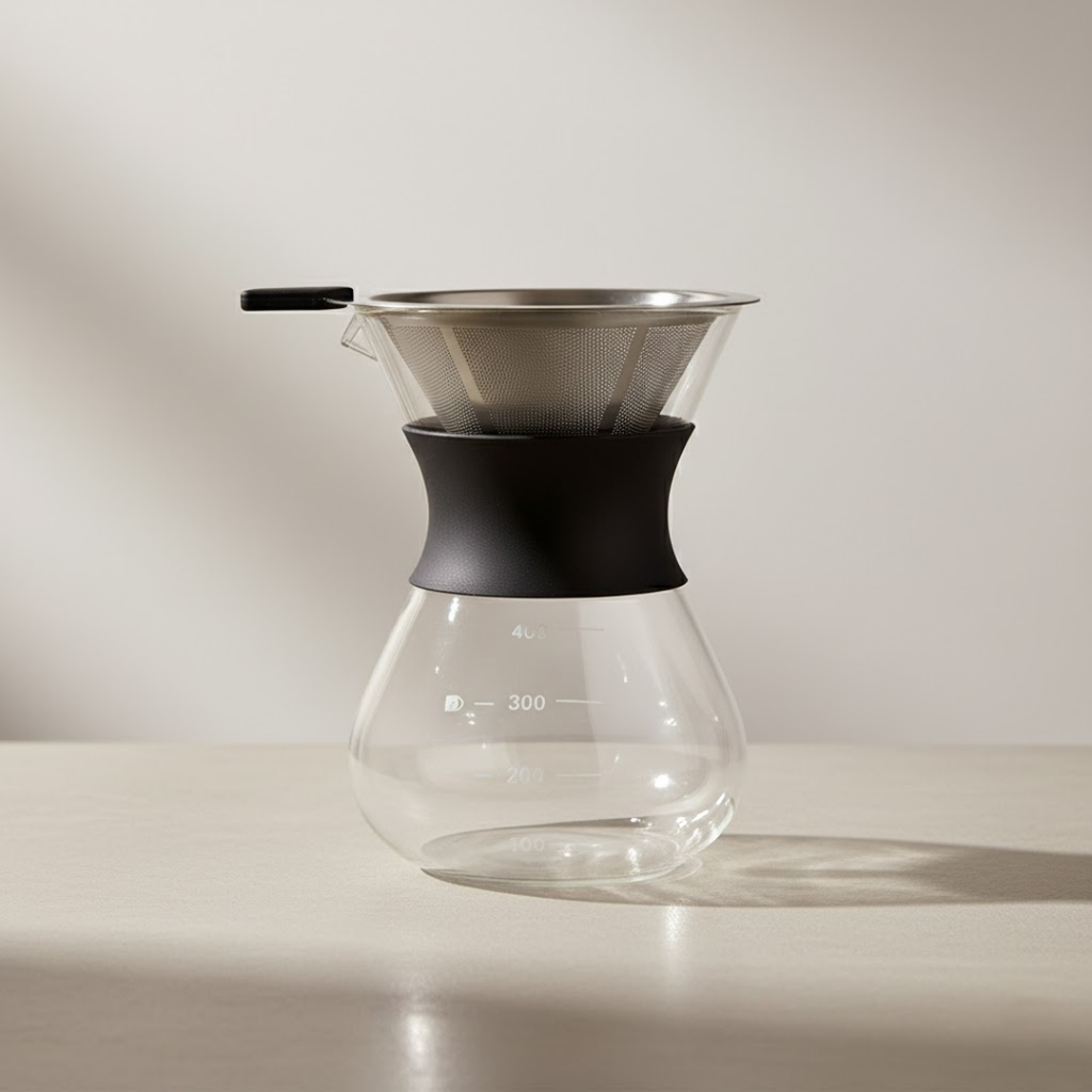Coffee Pot With Filter 400ML