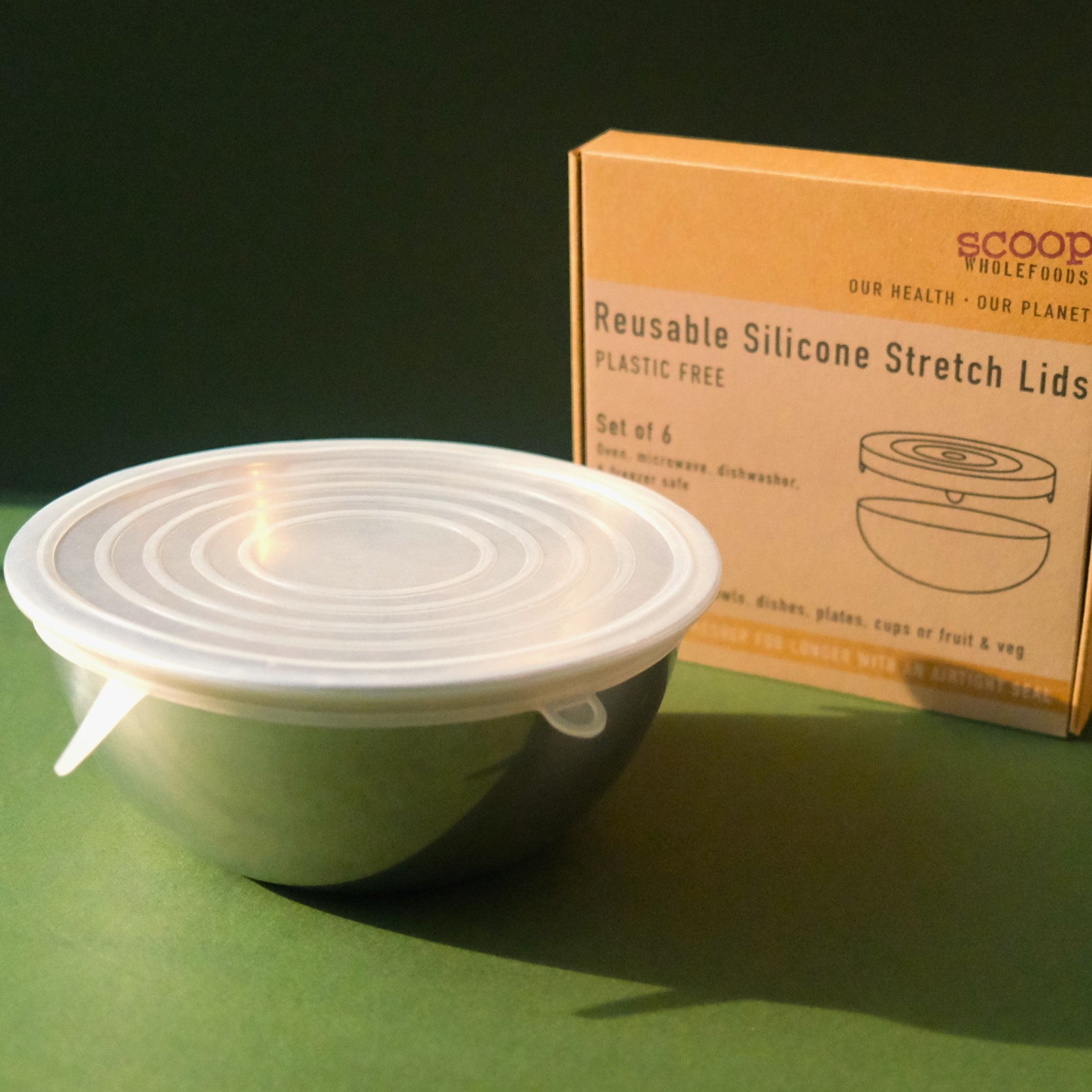 Reusable Silicone Stretch Lids Kitchen And Dining