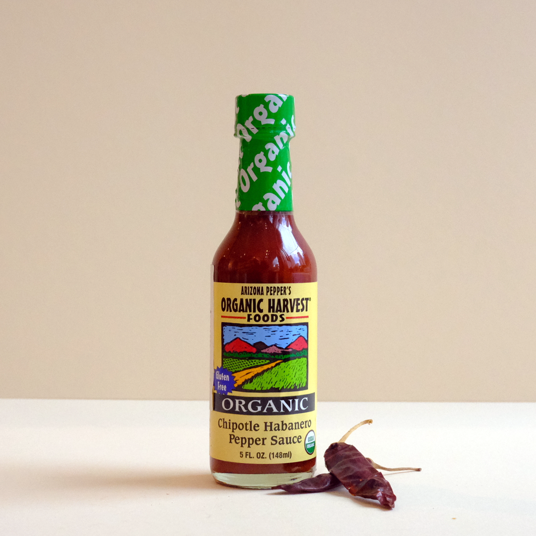 Organic Harvest Chipotle Habanero Black 148ML Sauce And Paste