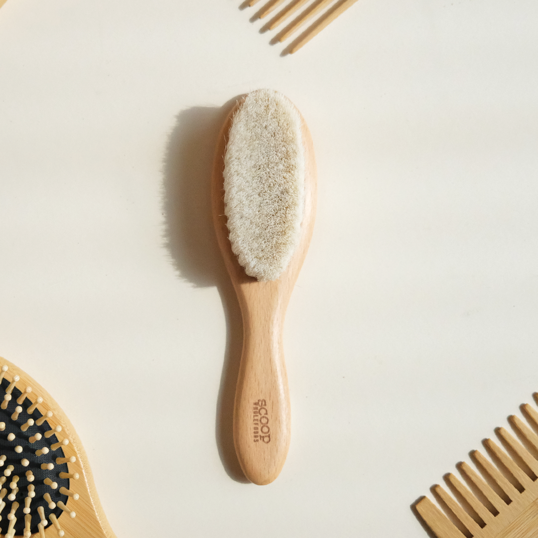 Baby Bamboo Hair Brush Beauty And Bath