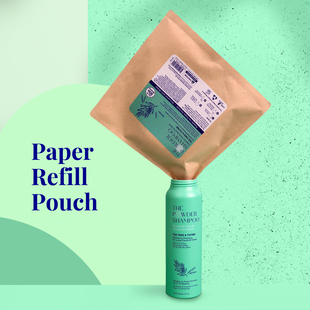 The Powder Shampoo Exfoliating & Balancing Shampoo (Thyme & Tea Tree) Beauty And Bath