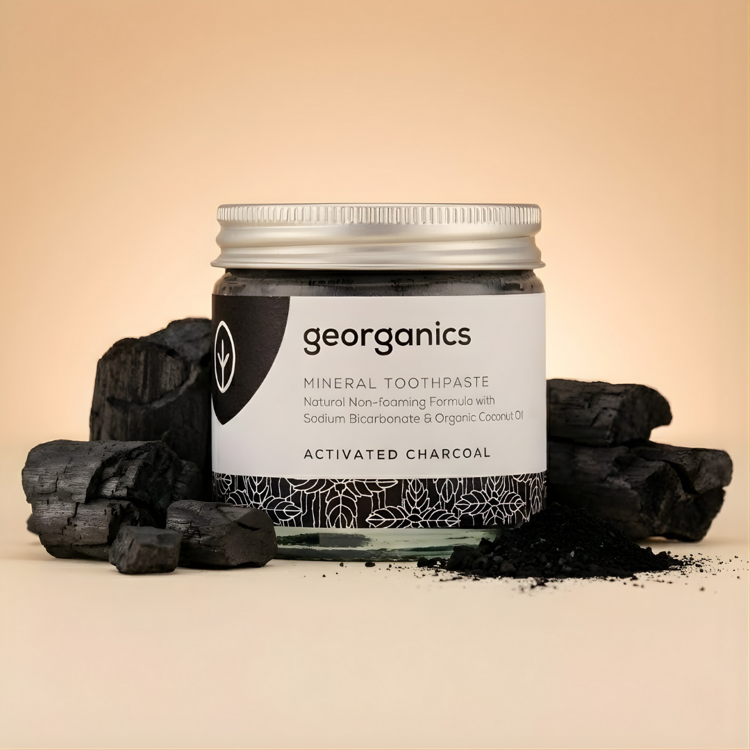 Georganics Mineral Toothpaste Activated Charcoal 60ML