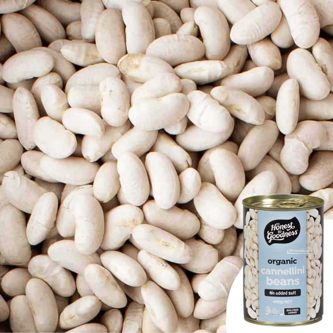 Cannellini Beans 400G BPA Free Cooked Canned Food
